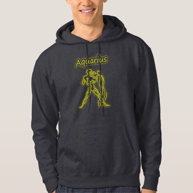 Sudadera Aquarius brillante (Anverso)
