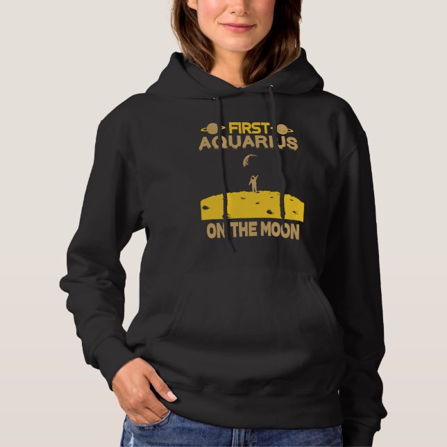 Sudadera Aquarius On The Moon (Anverso)