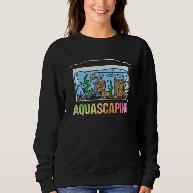 Sudadera Aquascaping Fish Tank Aquarium Fishkeeping Fishkee (Anverso)
