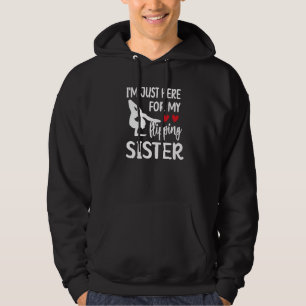 Sudadera Aquí Para Mi Hermana Gimnasia Hermana De Gy