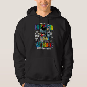 Sudadera Aquí, tengo un monstruo de los dinosaurios