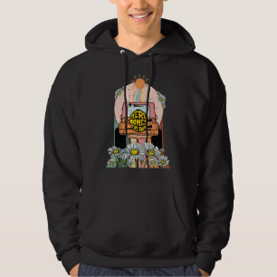 Sudadera Aquí Viene El Sun Daisy Flower Camping Car Love S