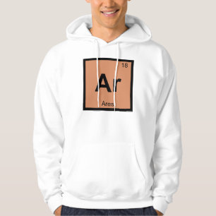Sudadera Ar - Ares Dios Tabla Periódica Química Símbolo
