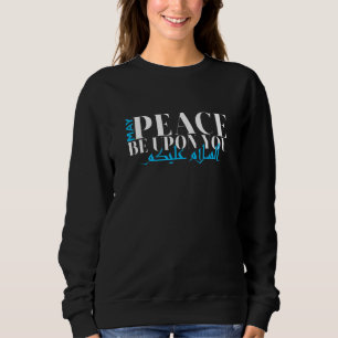Sudadera Árabe Musulmán Puede Que La Paz Sea Contigo Musulm