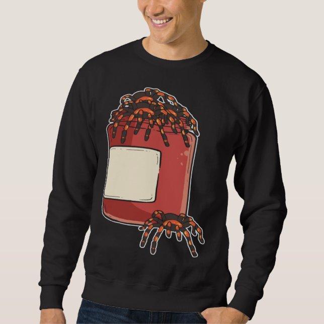 Sudadera Arachnid Spiders In Bottle Cute Tarantula For Kids (Anverso)