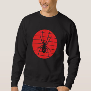 Sudadera Araña en círculo rojo