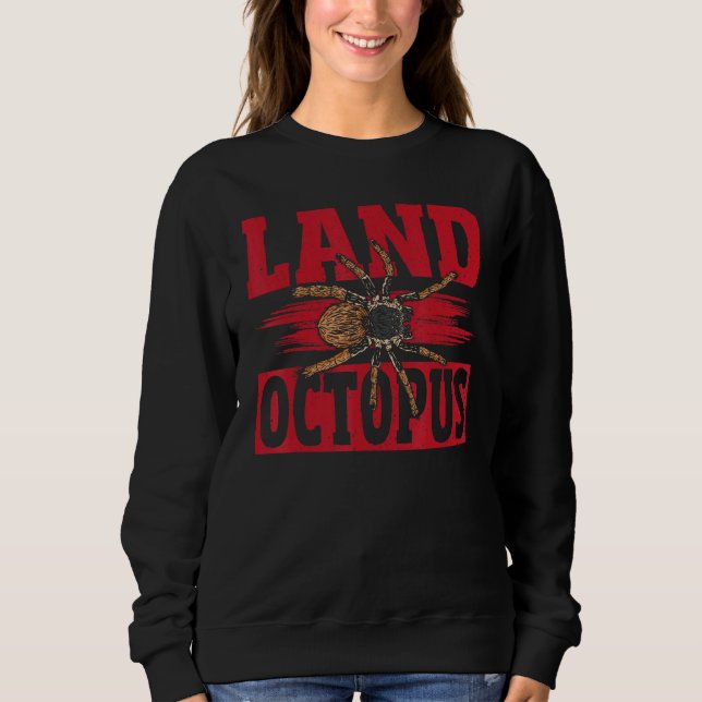 Sudadera Araña Tarántula Pulpo Terrestre (Anverso)