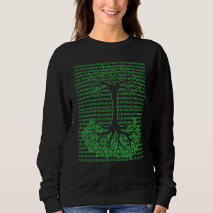 Sudadera Árbol Binario Informático Geek Matemático Programa
