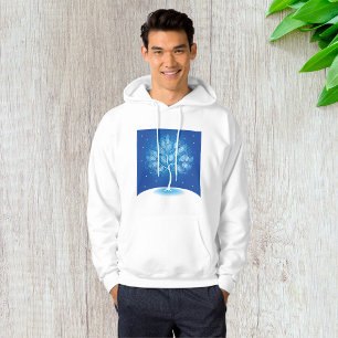 Sudadera Árbol blanco en la nieve