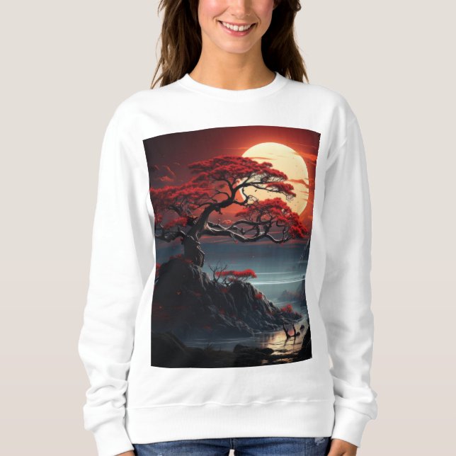 Sudadera Árbol Bonsai (Anverso)