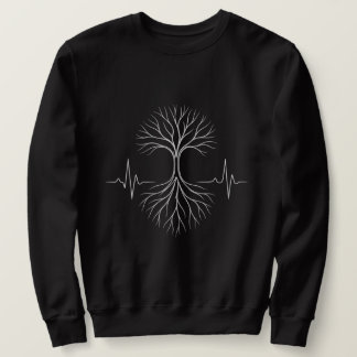 Sudadera Árbol Brillante y Raíces de Poder