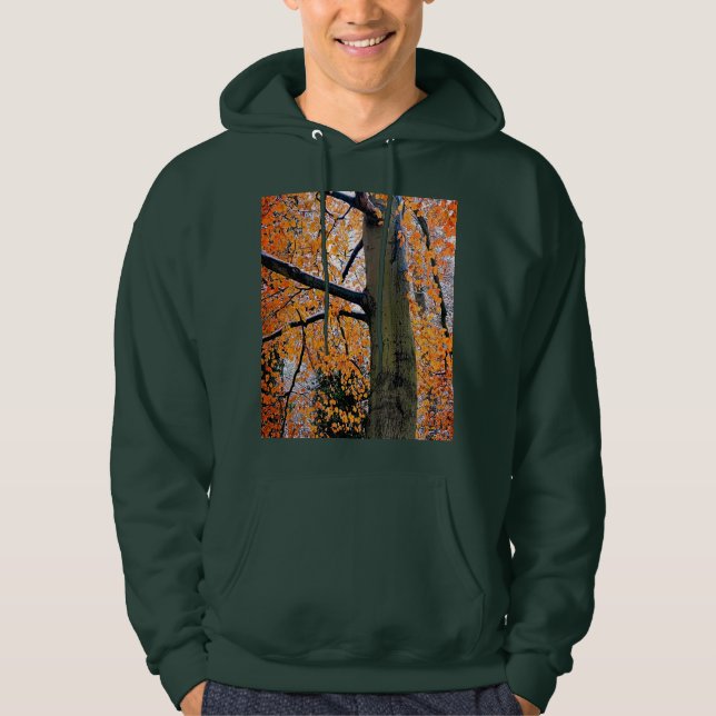 Sudadera Árbol con hojas naranjas (Anverso)