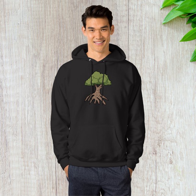 Sudadera Árbol con Hoodie de Hombres de Raíces Largas (Subido por el creador)