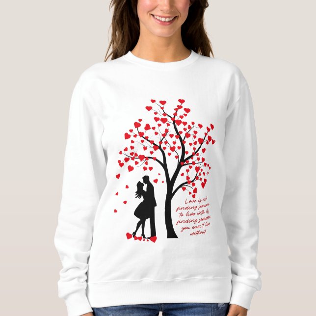 Sudadera Árbol de amor (Anverso)