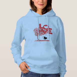 Sudadera Árbol de amor por el día de la madre y bizcocho