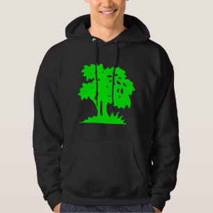 Sudadera Árbol de Dibujos Animados - Verde
