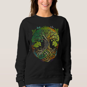 Sudadera árbol de la vida de nudo celta o nudo gaélico de r