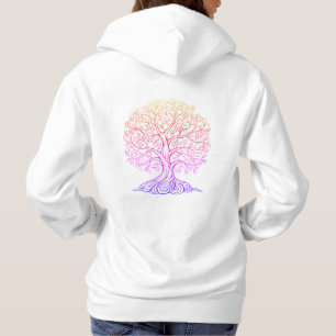Sudadera Árbol de la Vida Multicolor Gráfico Espiritual Uni