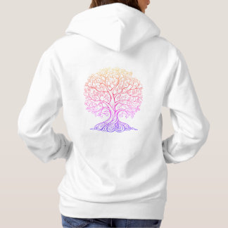 Sudadera Árbol de la Vida Multicolor Gráfico Espiritual Uni