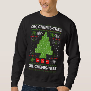 Sudadera Árbol de mesa periódico Oh Química Diversión Quími