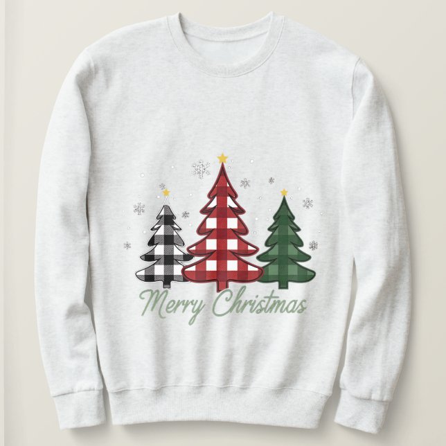 Sudadera árbol de Navidad (Anverso del diseño)