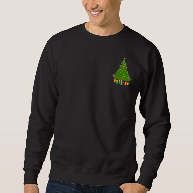 Sudadera Árbol de Navidad (Anverso)