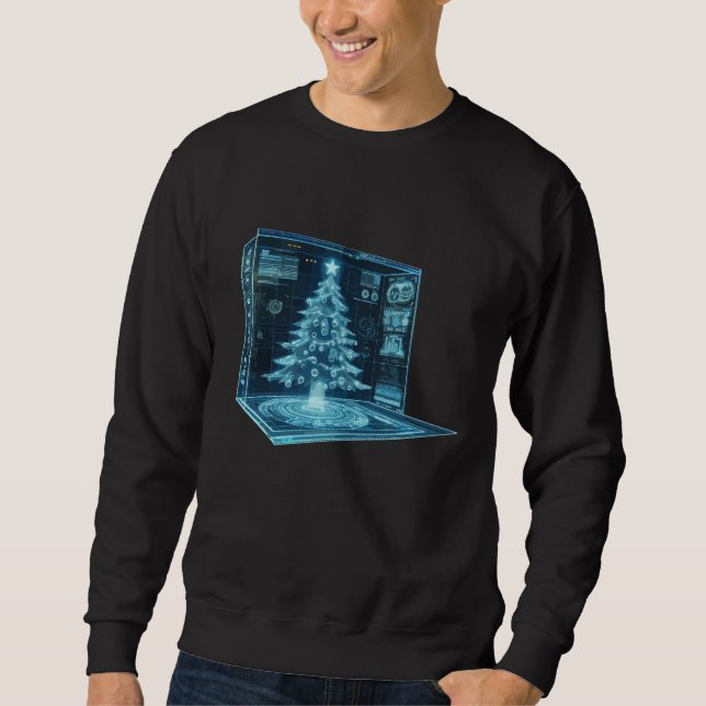 Sudadera Árbol de Navidad artificial (Anverso)