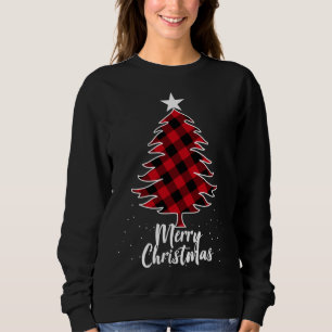 Sudadera Árbol de Navidad con relleno de búfalo