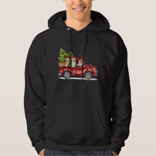 Sudadera Árbol de Navidad Corgi Santa Reindeer Red Truck Ni