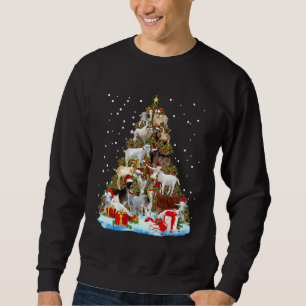Sudadera Árbol de Navidad de cabra suave