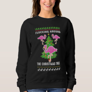 Sudadera Árbol de Navidad de Flamenco