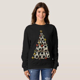 Sudadera Árbol de Navidad de Fútbol