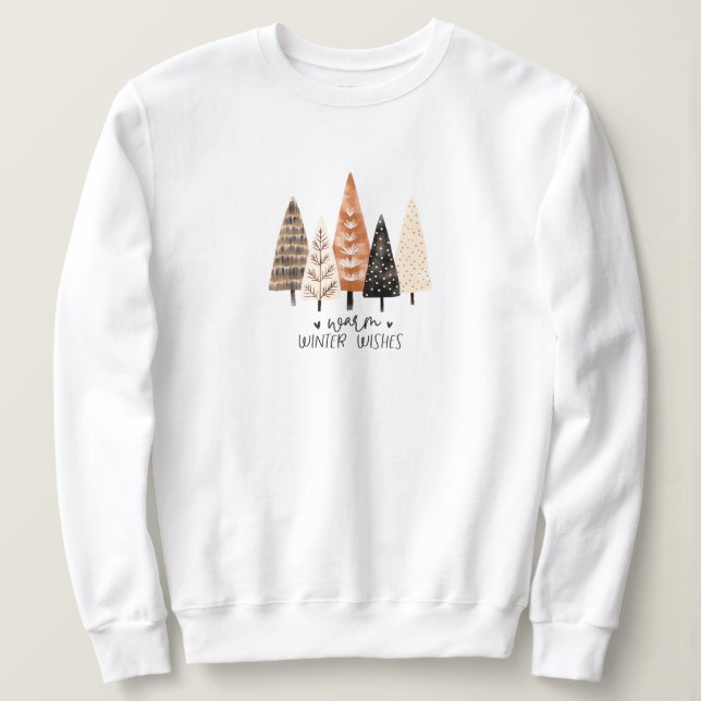 Sudadera Árbol de Navidad de Higos (Anverso del diseño)