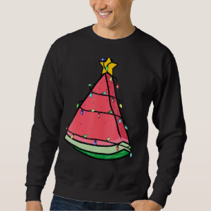 Sudadera Árbol De Navidad De La sandía O Navidades En Julio