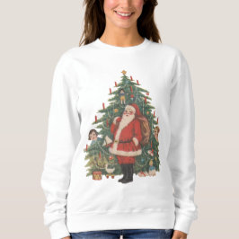 Sudadera Árbol de Navidad de Santa Claus en Victoria