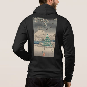 Sudadera Árbol de Navidad en el paisaje nevado