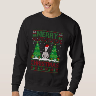 Sudadera Árbol de Navidad feo más dulce iluminando a Barist