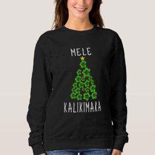 Sudadera Árbol de Navidad hawaiano Mele Kalikimaka Hawaii T