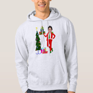 Sudadera árbol de navidad justin trudeau