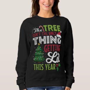 Sudadera Árbol de Navidad No sólo cosa que se vuelve divert
