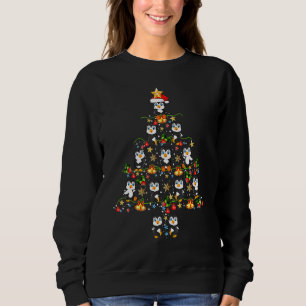 Sudadera Árbol de Navidad pingüino Feliz Navidad