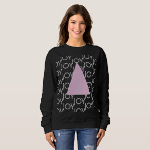 Sudadera Árbol de Navidad Rosa Feliz Navidad Invierno