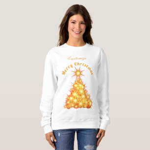 Sudadera Árbol de oro Thunder_Cove de las Felices Navidad
