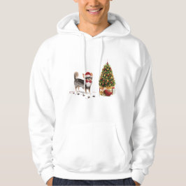 Sudadera Árbol de perros divertido de Navidades graciosos d