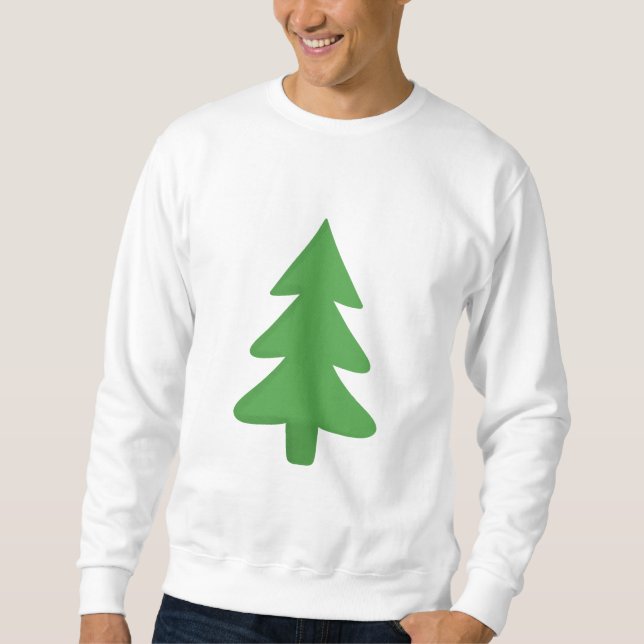 Sudadera Árbol de pinos (Anverso)