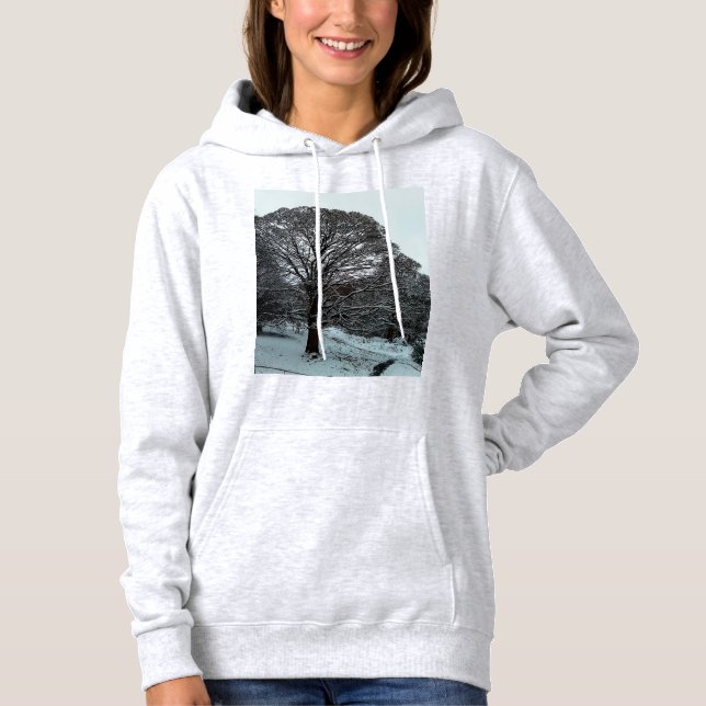 Sudadera Árbol, en la orilla (Anverso)