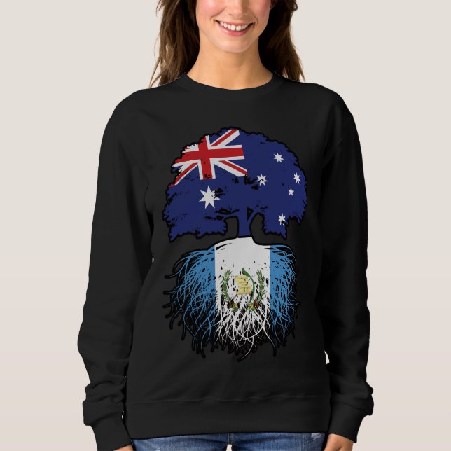 Sudadera Árbol guatemalteco australiano de Australia (Anverso)