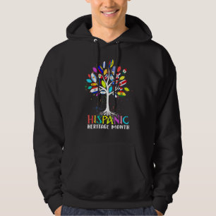 Sudadera Árbol Mes Nacional de la Herencia Hispana Raíces L