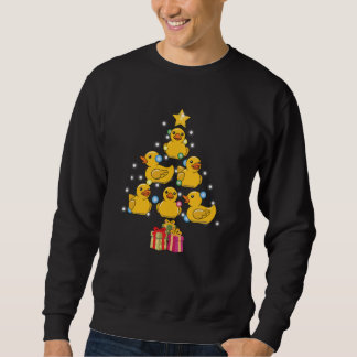 Sudadera Árbol navideño de duelo de caucho