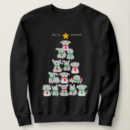 Sudadera Árbol navideño feliz